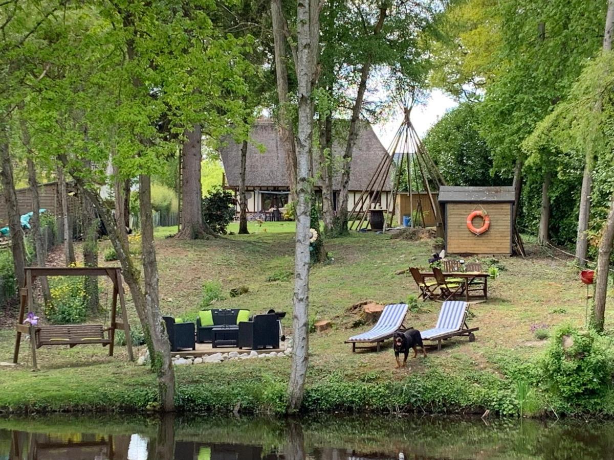 Villa la p’tite chaumière à Forges-les-Eaux Extérieur photo